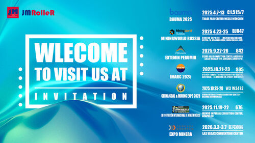 Latest company news about Hebei Juming Heavy Industry Co., Ltd. Invites You to Visit Us at Global Exhibitions in 2025 and Beyond!