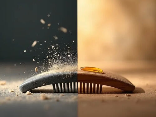 latest company blog about Wood Vs Plastic Best Hairbrush for Hair Health