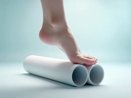 latest company blog about PVC Pipe Rollers Aid Foot Strength and Muscle Recovery