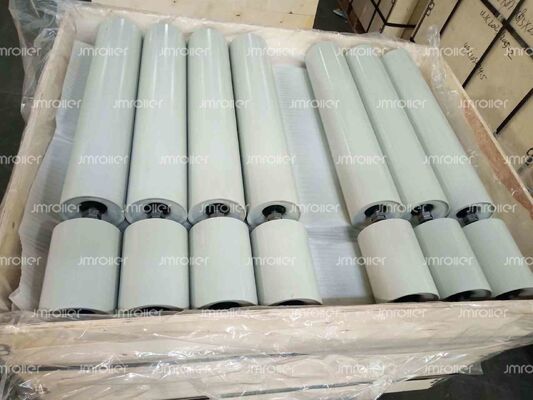 Harga yang bagus Roller Pengangkut Kekuatan Tinggi Untuk Dukungan Sabuk Konveyor yang Stabil Dan Panjang yang Dapat Dikustomisasi on line