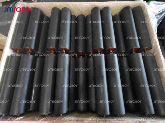 Bon prix Systèmes de convoyeurs de charge lourde renforcés de rouleaux HDPE avec HRB et conception absorbante d'impact en ligne