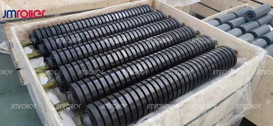 Harga yang bagus Roller Dampak Berat Dengan Lapisan Karet Untuk Meningkatkan Ketahanan Kejut Dan Ketahanan on line